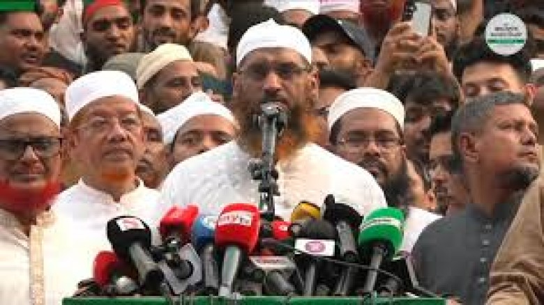 বিএনপির রাজনীতি হলো মুনাফেকি সুবিধাবাদের রাজনীতি: মামুনুল হক
